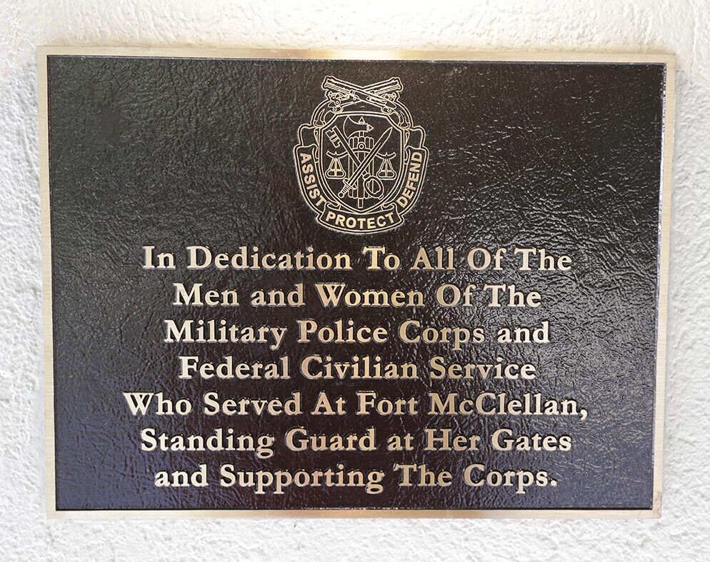 Baltzell Gate Plaque